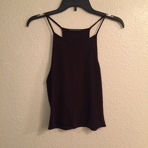 Plum crop tank